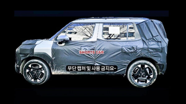 New Kia Clavis Spied