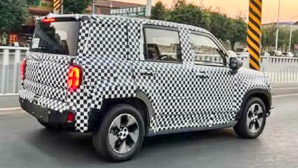 MG Comet based new SUV Spied